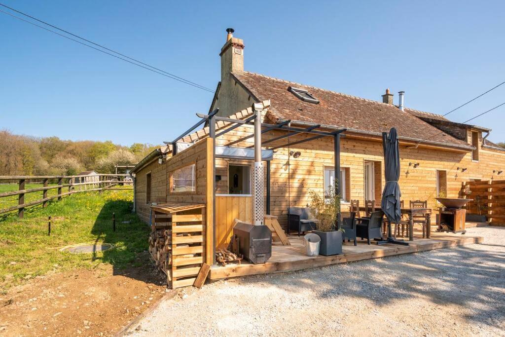 Relaxing Cottage Bain Nordique Ancinnes エクステリア 写真